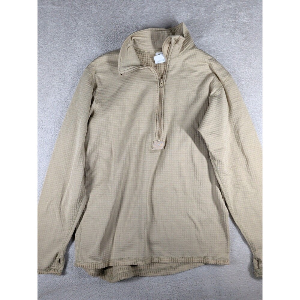 Cold Weather Gen III Midweight Thermal 1/4 Zip Shirt Mens Medium Military Army
